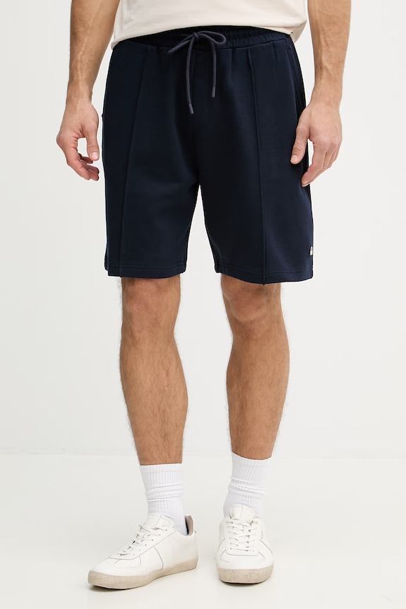 United Colors of Benetton pantaloni scurți de trening pentru bărbați, din bumbac bleumarin 342ZU900X