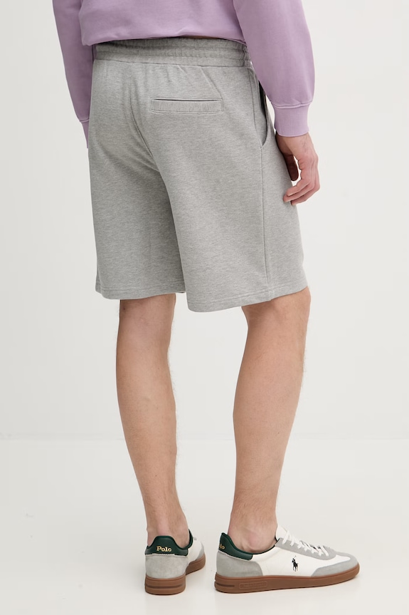 Îmbrăcăminte United Colors of Benetton pantaloni scurți de trening pentru bărbați, din bumbac 342ZU900X gri