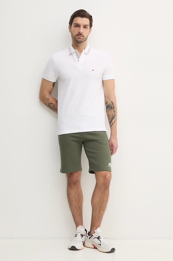 Alpha Industries pantaloni scurti 156367 verde SS26