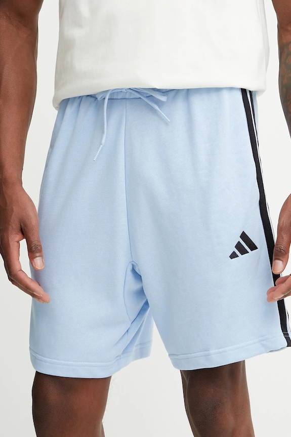 adidas szorty Essentials dzianina niebieski JW1890
