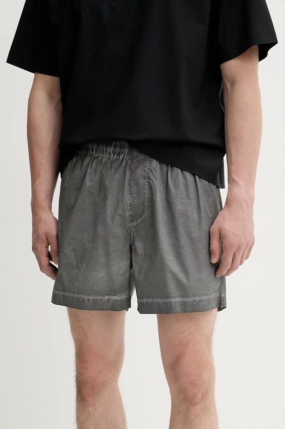 Sunnei pantaloncini tessuto grigio RTWXBOT021