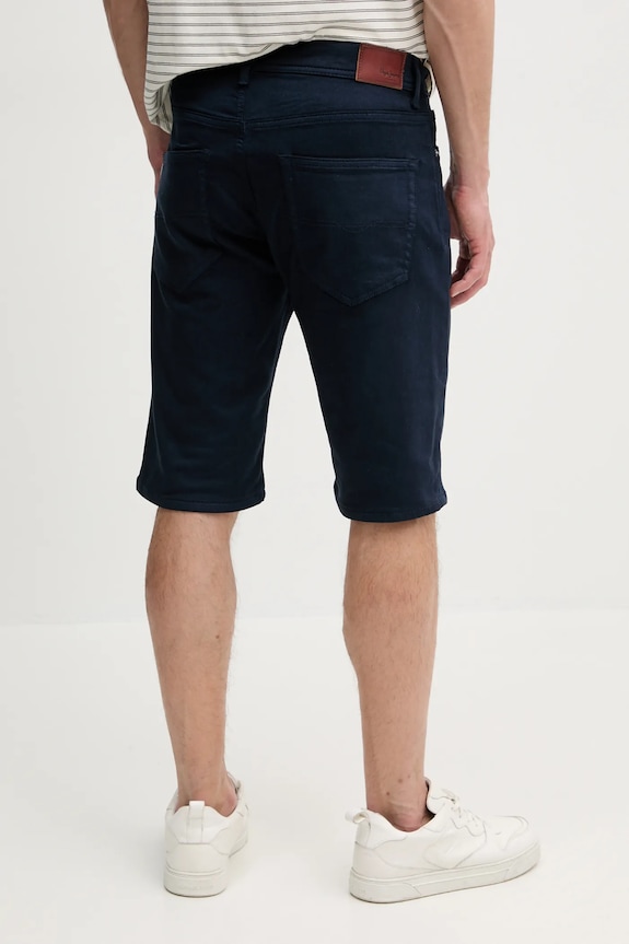 Ρούχα Σορτς Pepe Jeans SLIM GYMDIGO SHORT PM801075YH6 σκούρο μπλε