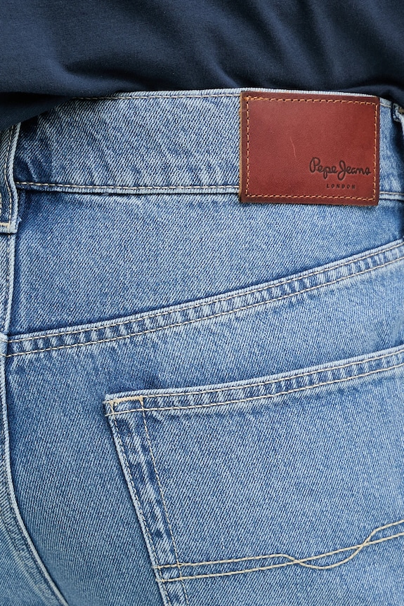 Джинсові шорти Pepe Jeans RELAXED SHORT CALLEN блакитний PM801079ND1