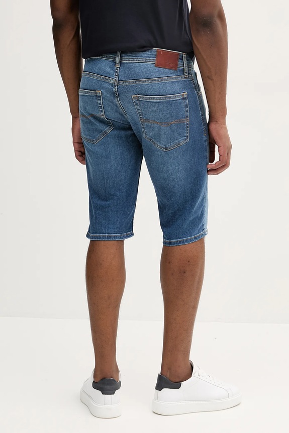 Pepe Jeans szorty jeansowe STRAIGHT SHORT CASH PM801081EE5 niebieski SS25
