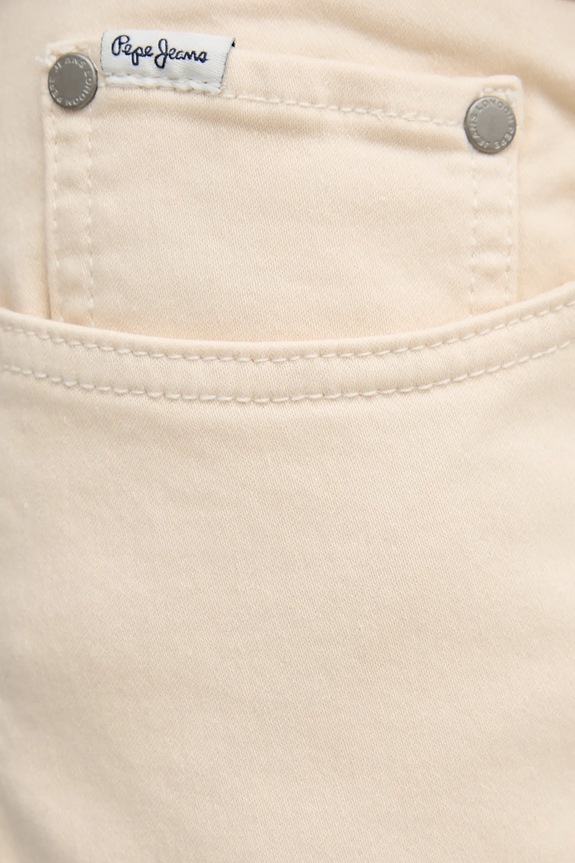 Šortky Pepe Jeans GYMDIGO FIVE POCKETS CARGO SHORT PM801177 béžová