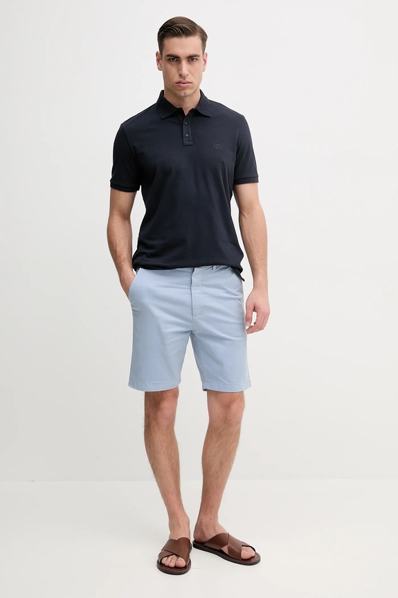 Pepe Jeans pantaloni scurți REGULAR CHINO SHORT PM801181 albastru SS25