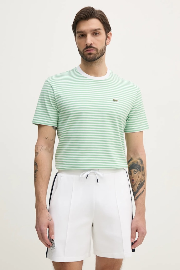 Lacoste szorty biały GH8956