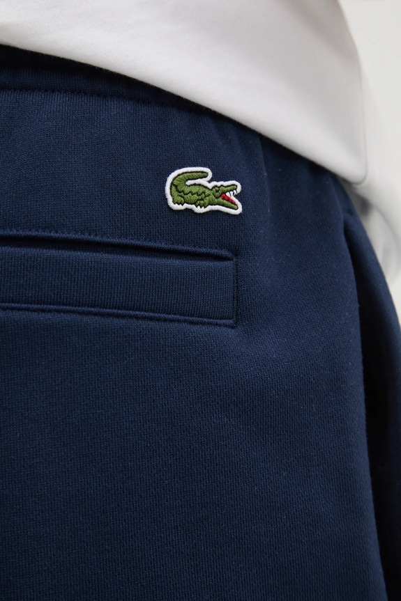 Lacoste szorty bawełniane granatowy GH0990