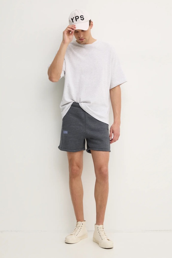 Шорты American Vintage MDOV09AE25 серый SS25