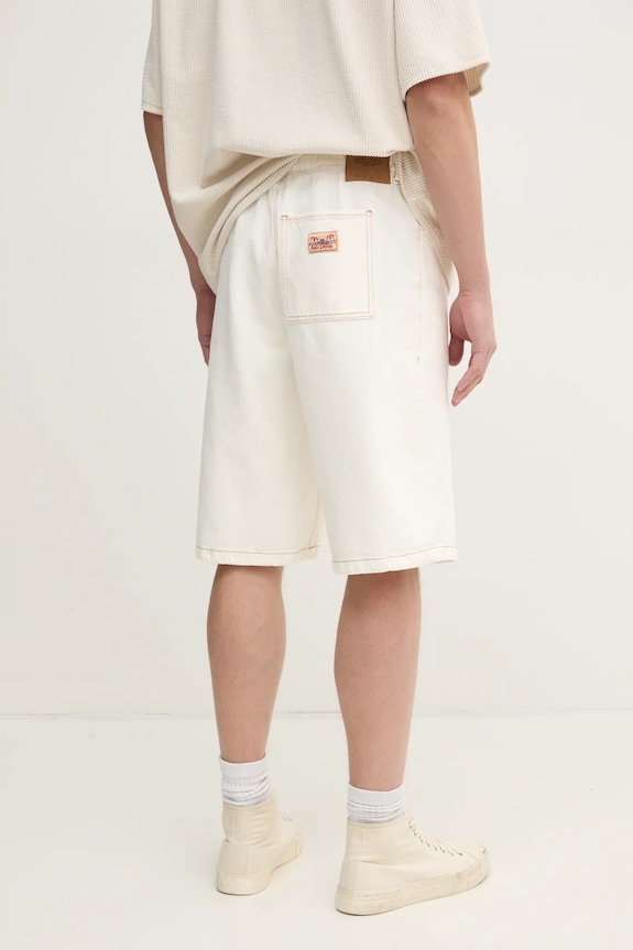 Îmbrăcăminte American Vintage pantaloni scurti din bumbac MJOZ09AE25 bej