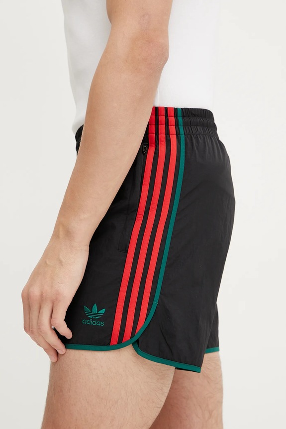 adidas Originals szorty Sprinter shorts nadruk czarny JP1274