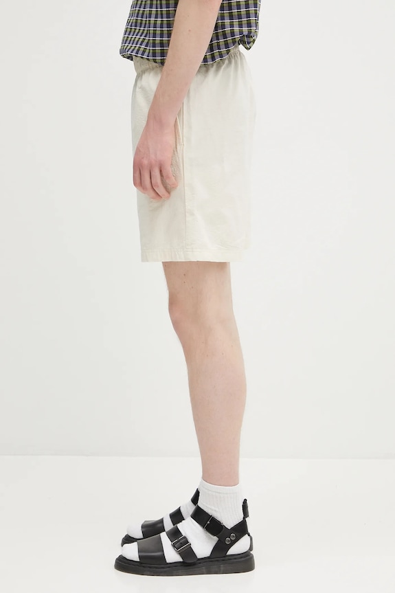 Памучен къс панталон adidas Originals Essential JD2461 бежов SS25