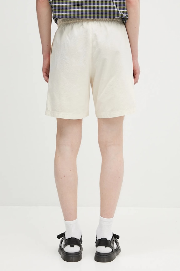 Дрехи Памучен къс панталон adidas Originals Essential JD2461 бежов