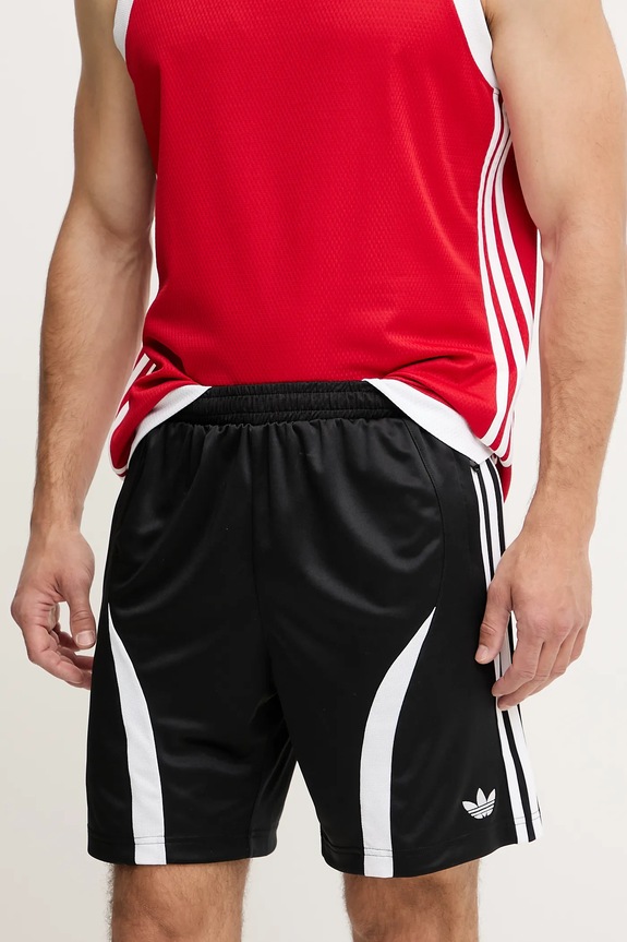 adidas Originals szorty Teamgeist dzianina czarny JC6230
