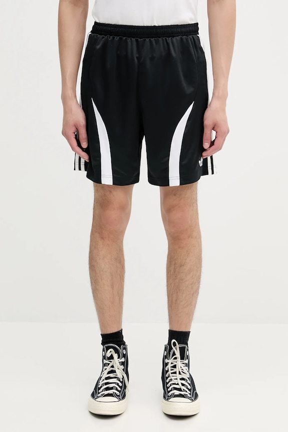 Σορτς adidas Originals Teamgeist εμπριμέ μαύρο JC6230
