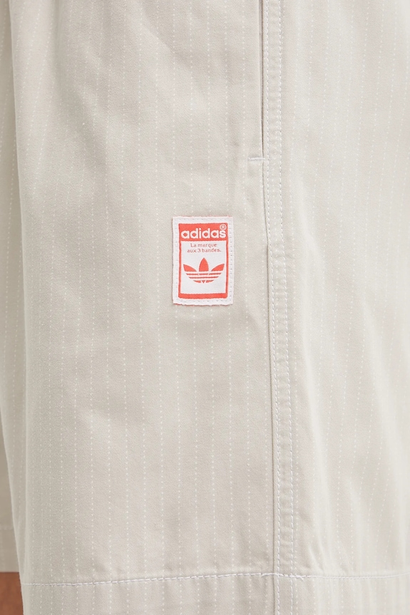 Bavlněné šortky adidas Originals Wabash béžová JD0674