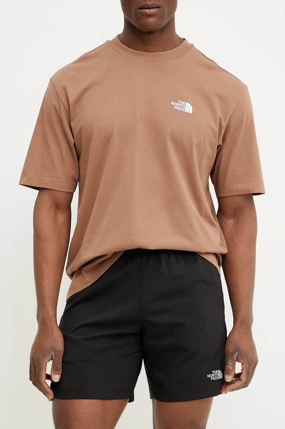 The North Face szorty sportowe 24/7 tkanina czarny NF0A3O1B4H01