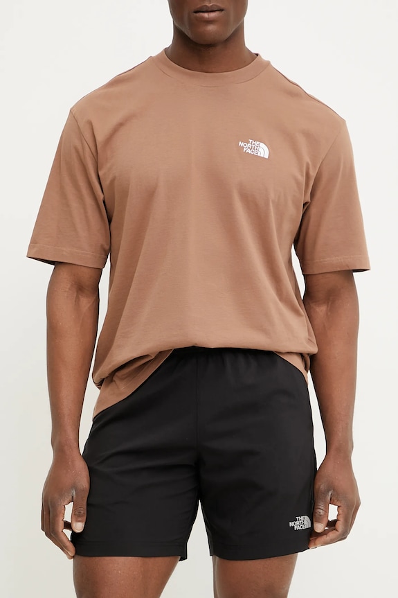 The North Face szorty sportowe 24/7 tkanina czarny NF0A3O1B4H01