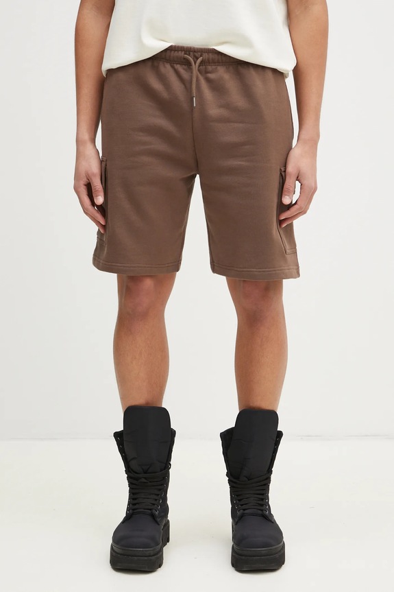 The North Face pantaloncini in cotone cotone marrone NF0A8C2Z1OI1