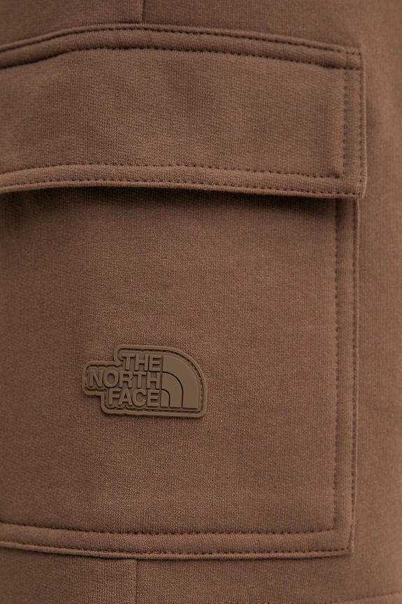 The North Face pantaloncini in cotone marrone NF0A8C2Z1OI1