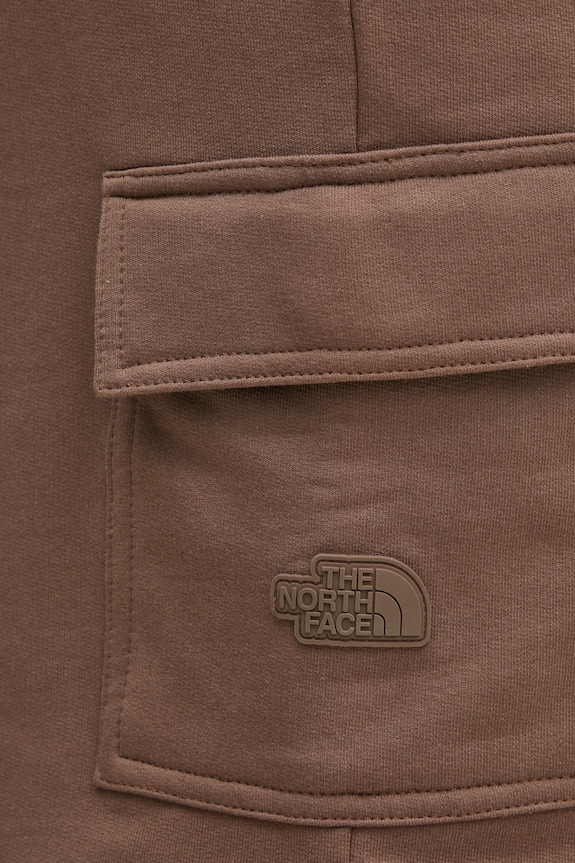 The North Face pantaloncini in cotone marrone NF0A8C2Z1OI1