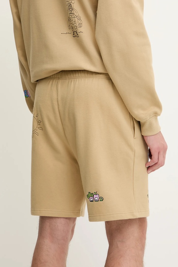 Odzież The North Face szorty bawełniane Mountain Cleanup NF0A8C2XLK51 beżowy