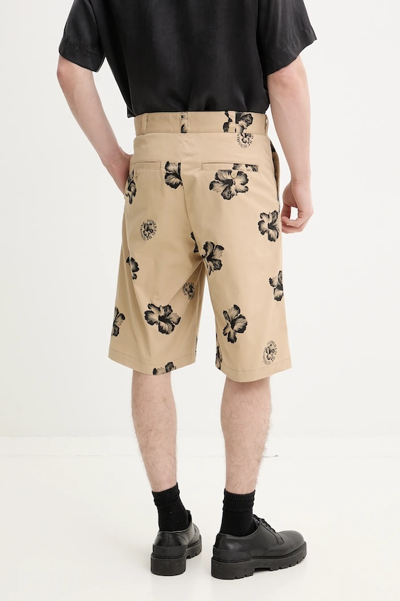 Abbigliamento Hugo Blue pantaloncini in cotone 50542159 beige