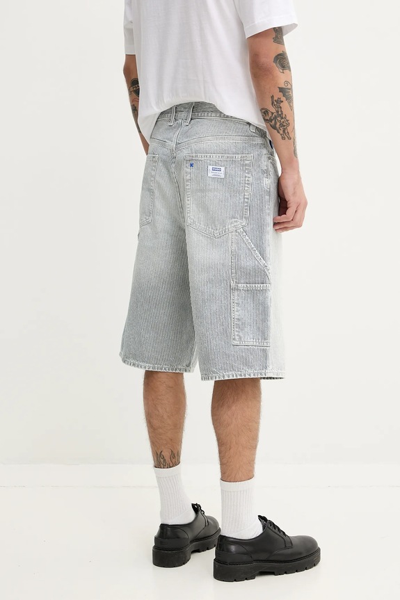 Odzież Hugo Blue szorty jeansowe 50534609 biały