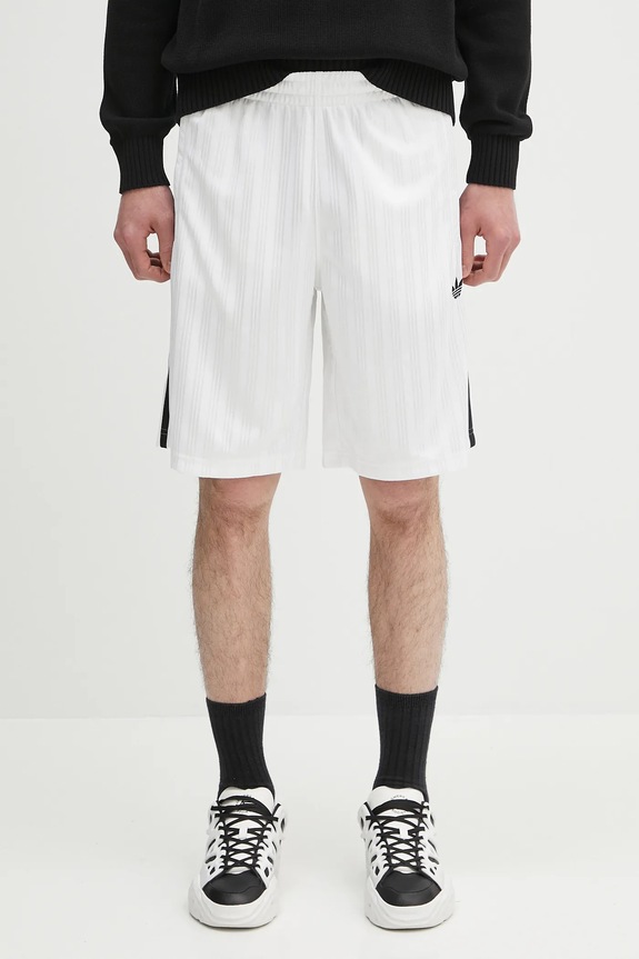 adidas Originals pantaloncini Poly Short tessuto bianco JP1033
