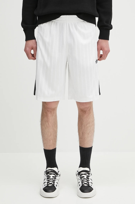 adidas Originals pantaloncini Poly Short tessuto bianco JP1033