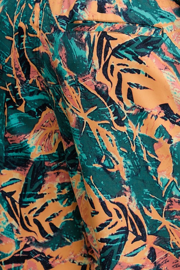 Σορτς adidas Originals Floral Short πορτοκαλί KB8370