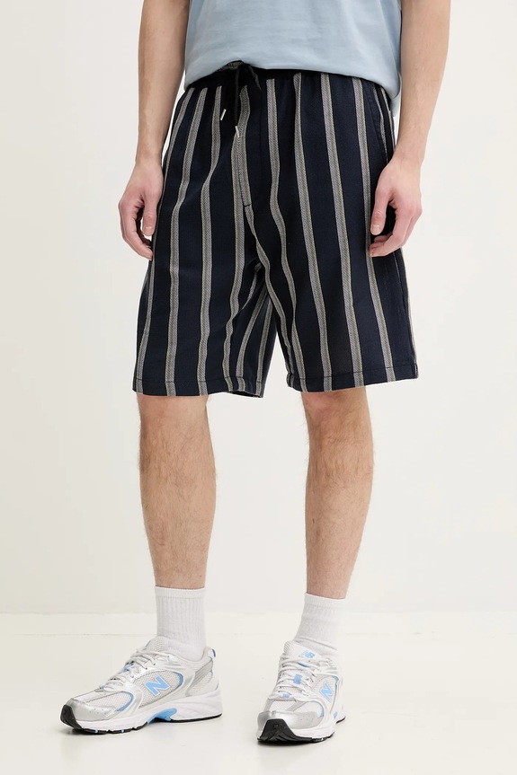 Σορτς HUGO πλεκτό ύφασμα σκούρο μπλε 50534651