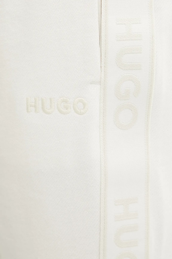 Bavlněné šortky HUGO béžová 50540936