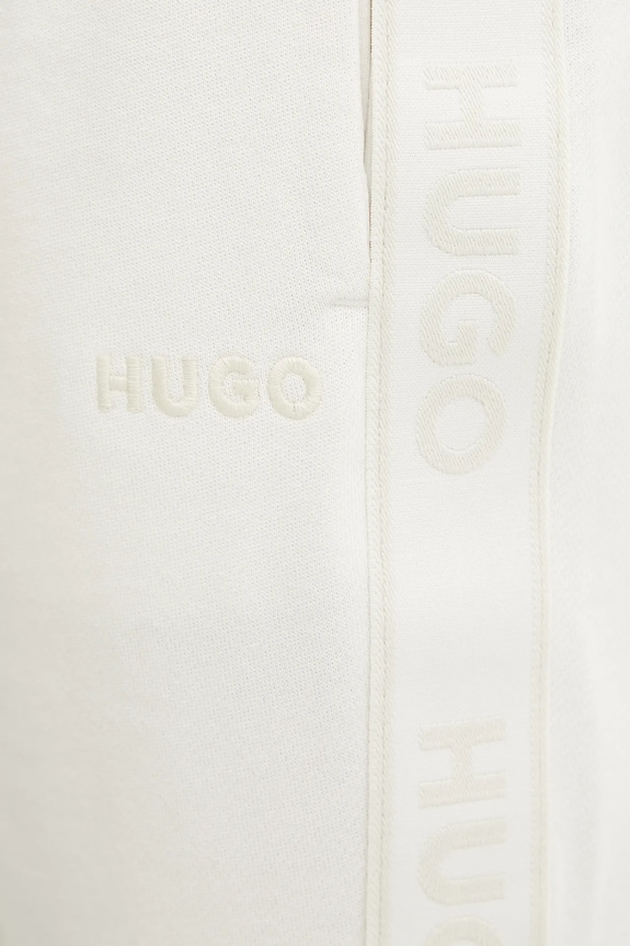 Bavlněné šortky HUGO béžová 50540936