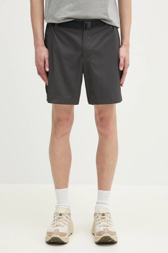 Columbia pantaloncini Landroamer Ripstop Short semplice grigio 2121531