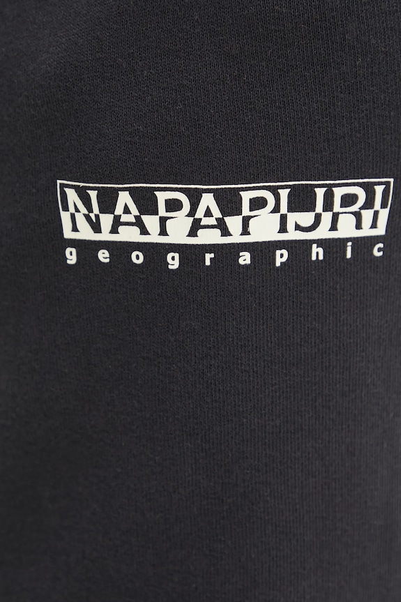 Bavlněné šortky Napapijri N-Gori černá NP0A4IBQ0411