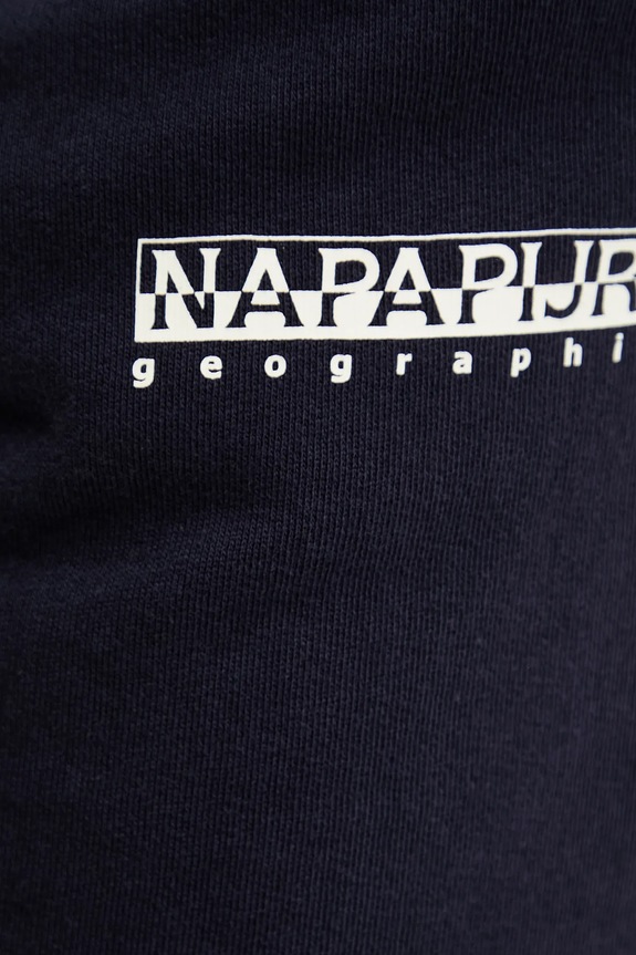 Bavlnené šortky Napapijri N-Gori tmavomodrá NP0A4IBQ1761