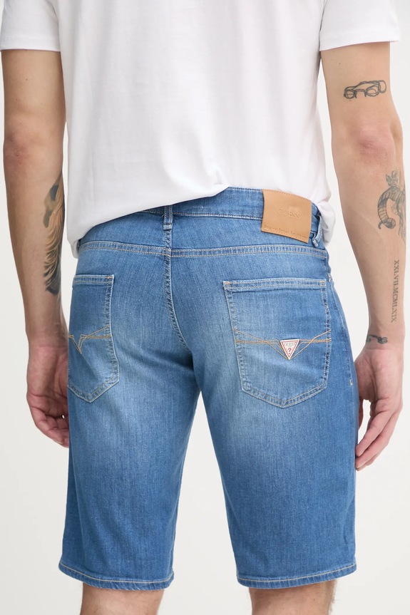 Odzież Guess szorty jeansowe SONNY M5GD01.D5MZ2 niebieski