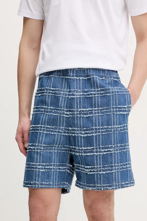 Samsoe Samsoe pantaloncini di jeans SASONNY denim blu M25100075