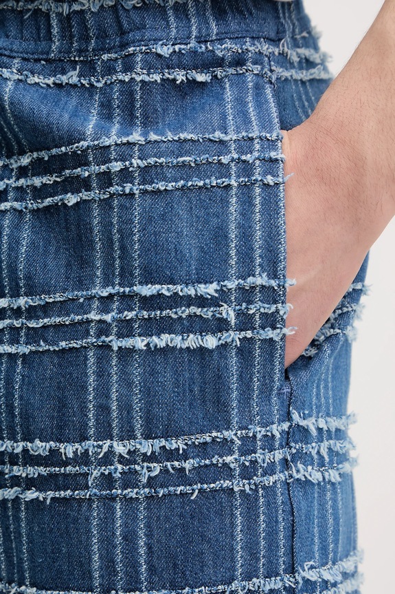 Samsoe Samsoe pantaloncini di jeans SASONNY blu M25100075