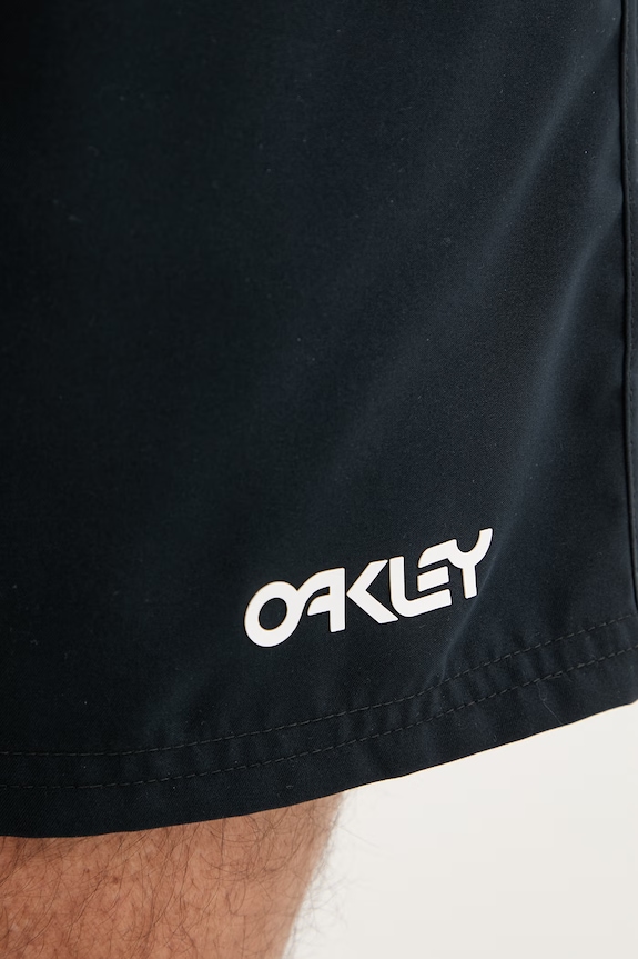 Oakley σορτς μαγιό Ανδρικά μαύρο FOA404310