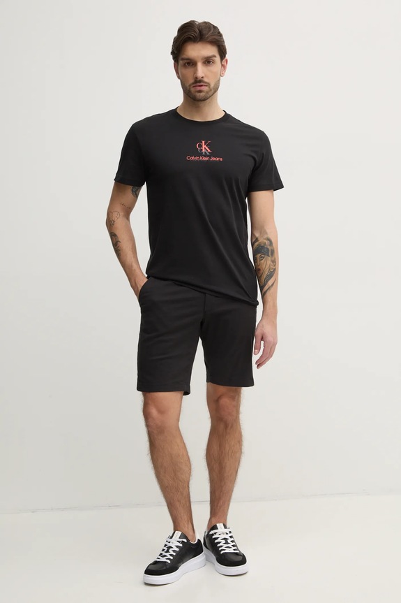 Šortky Calvin Klein K10K114063 čierna SS25