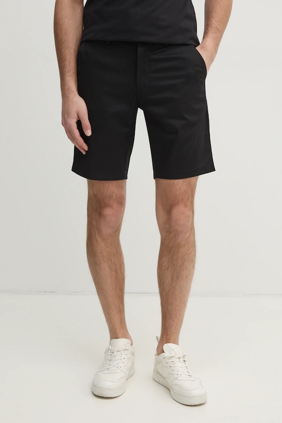 Šortky Calvin Klein s elastanom čierna K10K114071