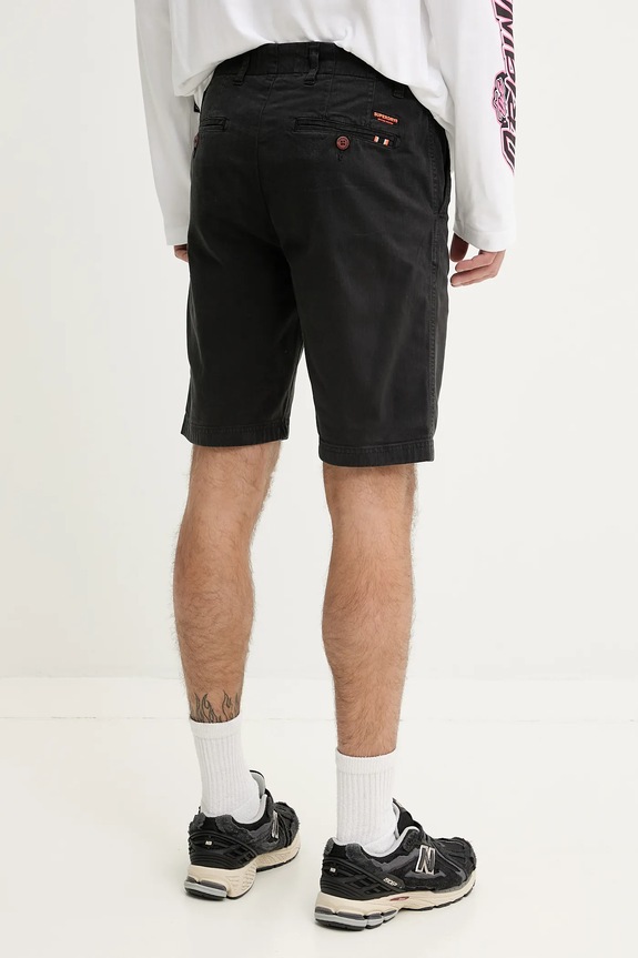Oblečenie Šortky Superdry M7110397A.AFB čierna