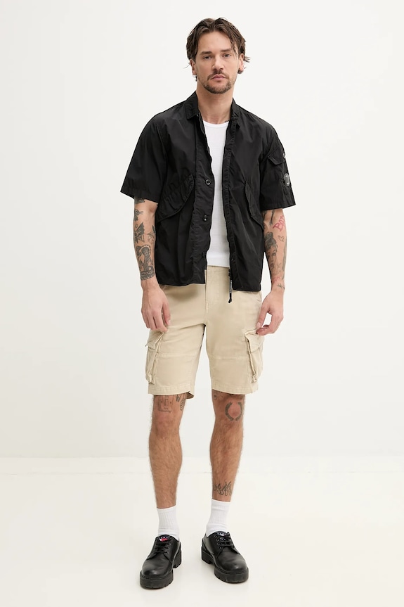 Kratke hlače Superdry M7110433A.13K bež SS25