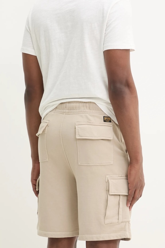 Abbigliamento Superdry pantaloncini in cotone M7110480A.E4R beige