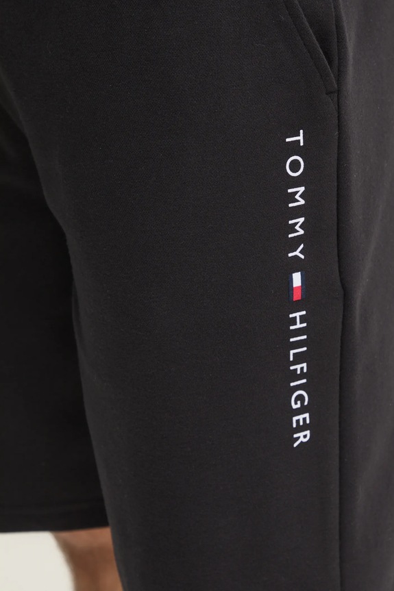 Tommy Hilfiger szorty dresowe męskie czarny UM0UM03452