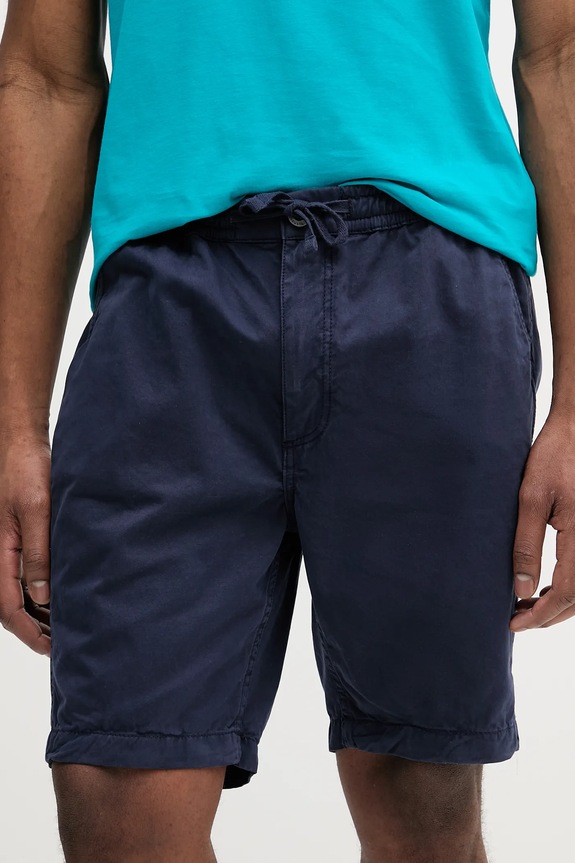 Alpha Industries Basic Cotton Shorts pantaloni scurți pentru bărbați din bumbac uni bleumarin 156262