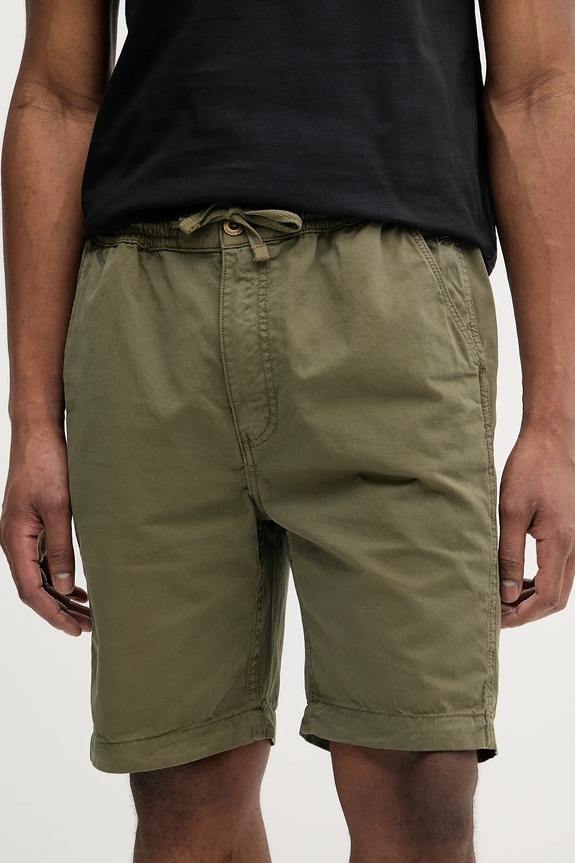 Alpha Industries pantaloni scurți bărbați din bumbac Basic Cotton Shorts bumbac verde 156262