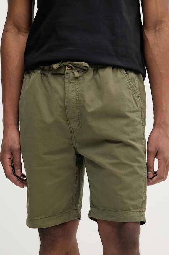 Alpha Industries pantaloni scurți bărbați din bumbac Basic Cotton Shorts bumbac verde 156262